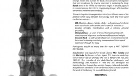 PLEASE NOTE NEW DATES - Melbourne Intensive Workshop 17-19 August 2012